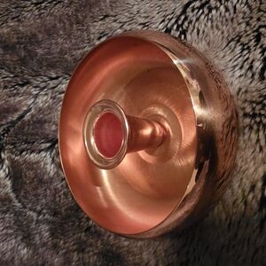 Elegant Copper Candle Holder